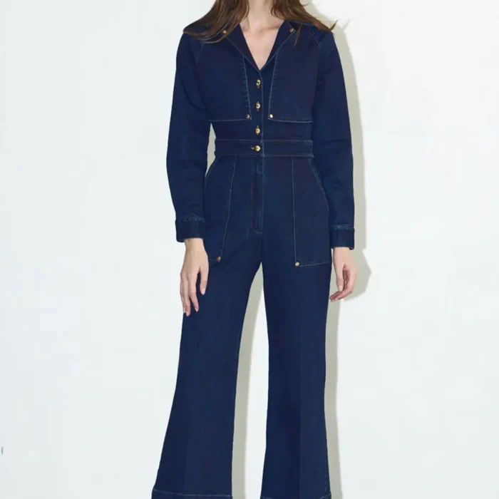 Carmen Jumpsuit Full Sleeve Denim Jumpsuit