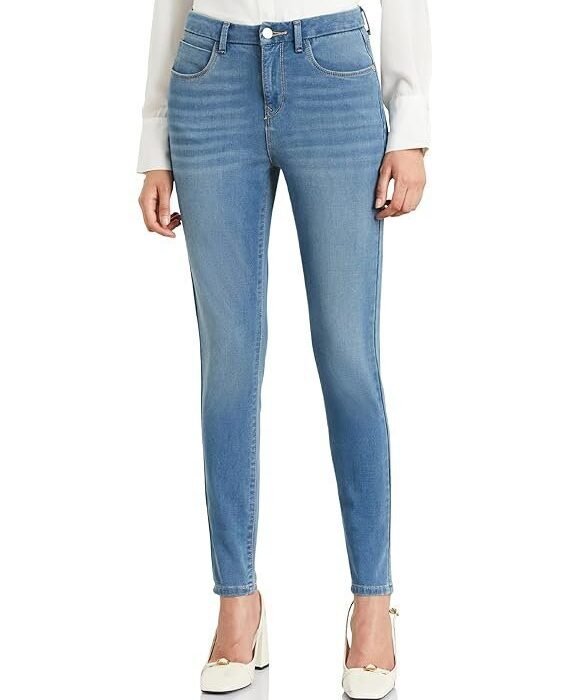 Premium Women's Skinny 4-Way Stretch Jeans (Mid Rise | Ankle Length | Desk-to-Dinner)
