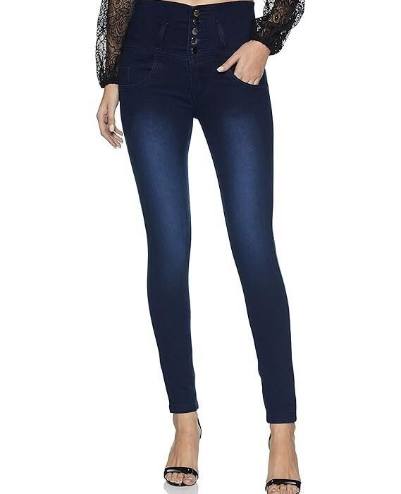 SLVETE Women's Slim Fit Jeans